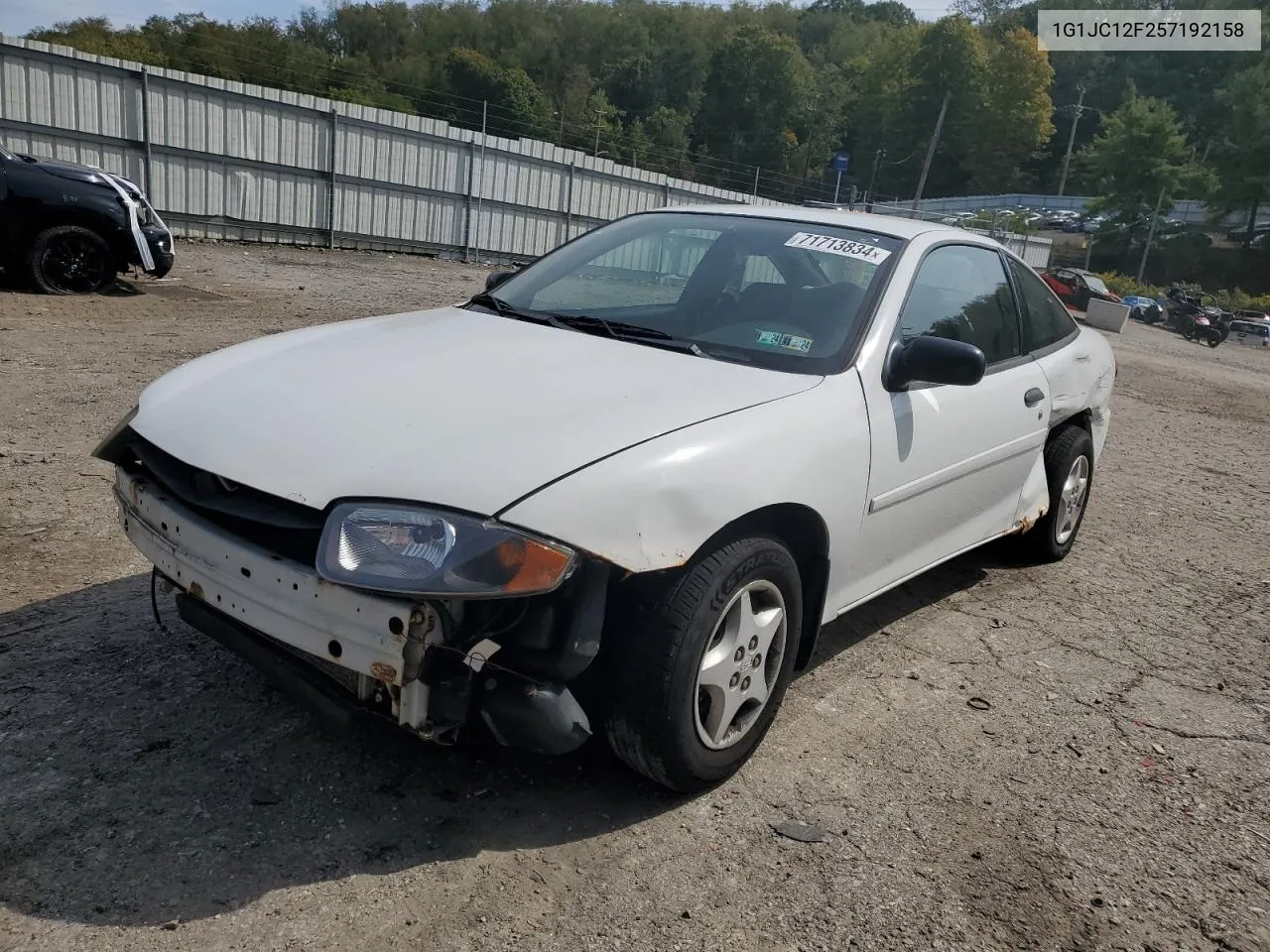 2005 Chevrolet Cavalier VIN: 1G1JC12F257192158 Lot: 71713834