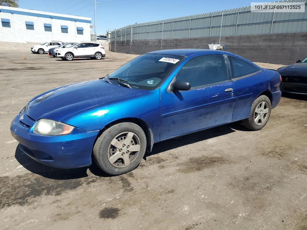 2005 Chevrolet Cavalier Ls VIN: 1G1JF12F057112525 Lot: 72034314