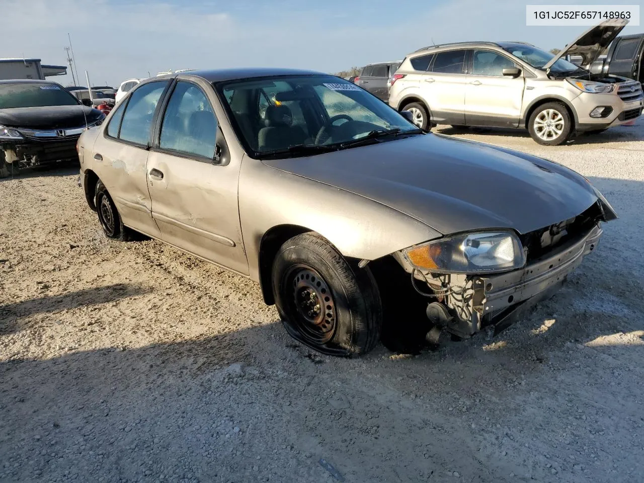 2005 Chevrolet Cavalier VIN: 1G1JC52F657148963 Lot: 74450914