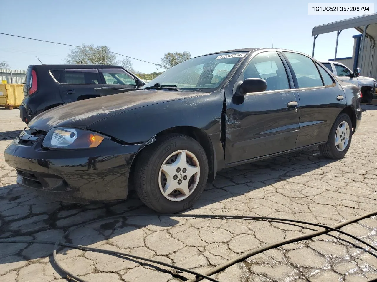 2005 Chevrolet Cavalier VIN: 1G1JC52F357208794 Lot: 74595734