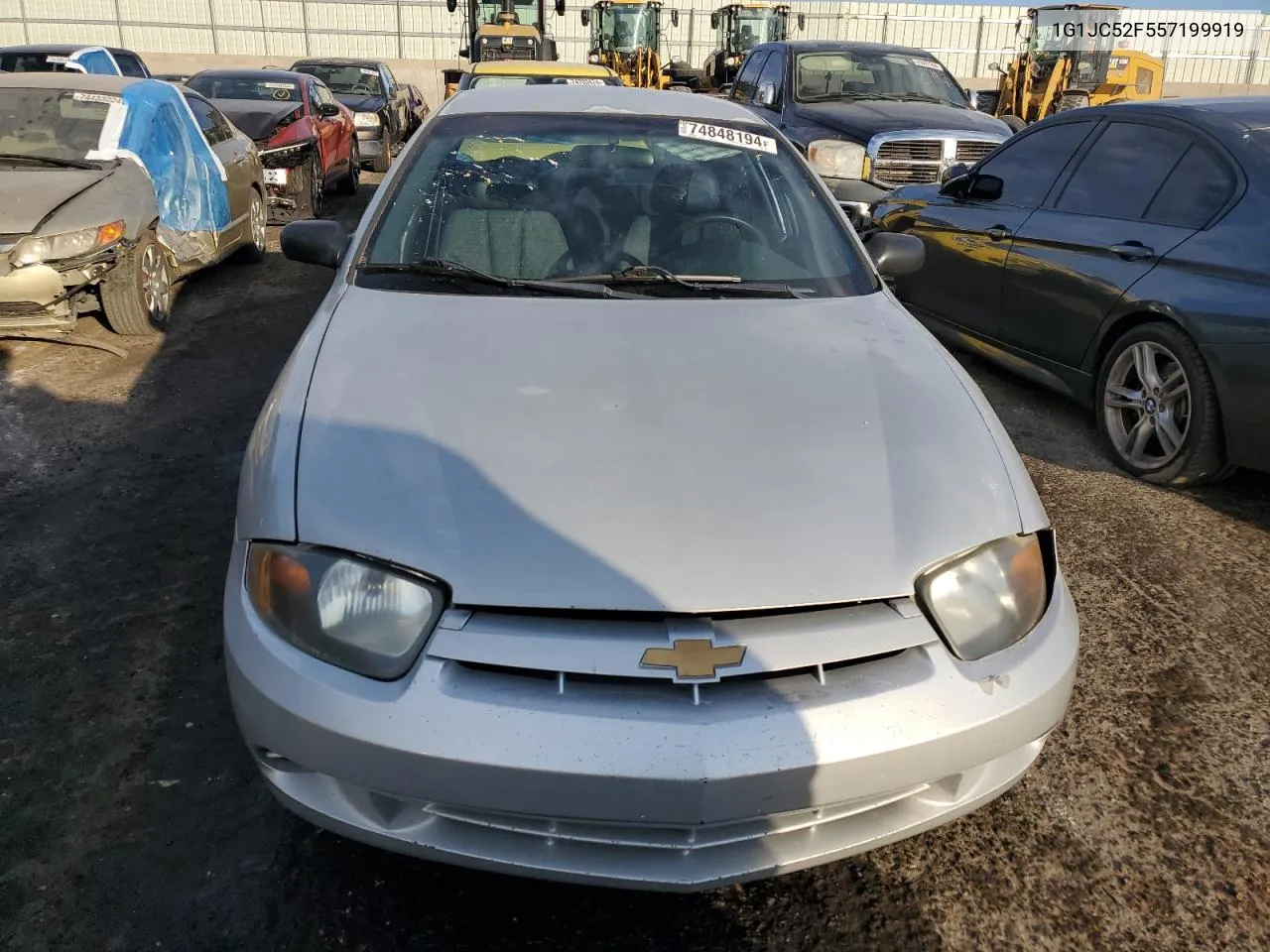 2005 Chevrolet Cavalier VIN: 1G1JC52F557199919 Lot: 74848194