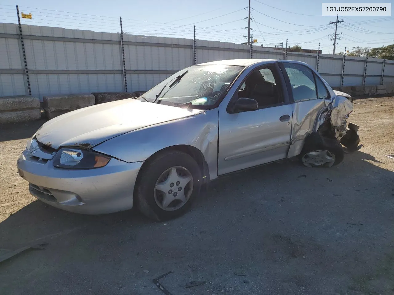 2005 Chevrolet Cavalier VIN: 1G1JC52FX57200790 Lot: 75390974