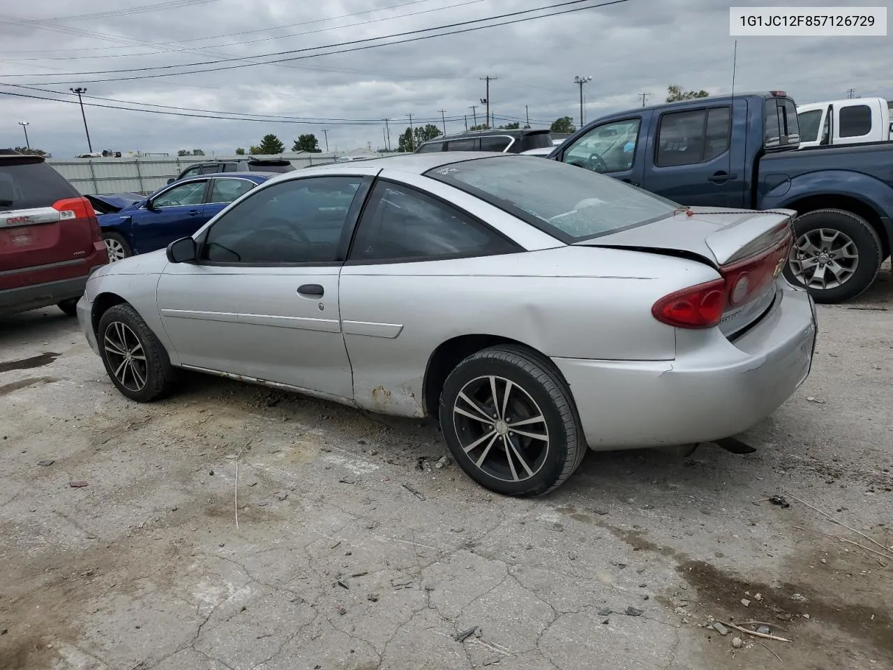 2005 Chevrolet Cavalier VIN: 1G1JC12F857126729 Lot: 75708514