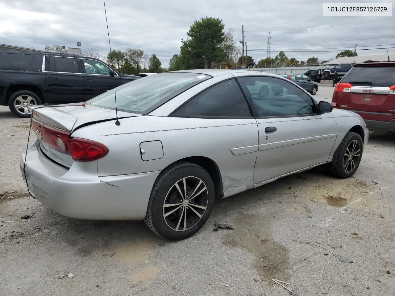 2005 Chevrolet Cavalier VIN: 1G1JC12F857126729 Lot: 75708514