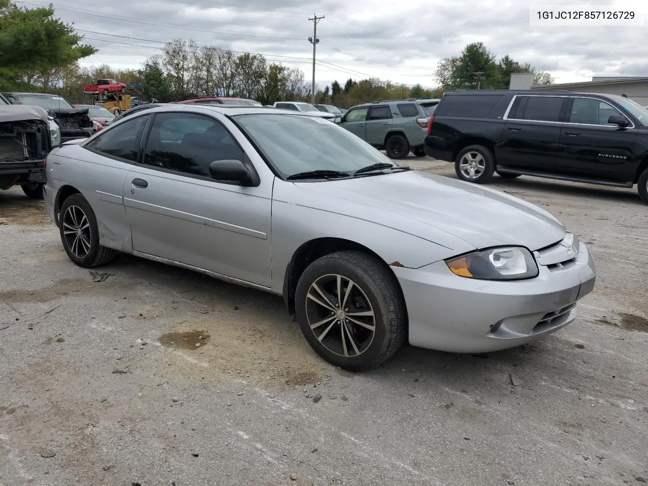 2005 Chevrolet Cavalier VIN: 1G1JC12F857126729 Lot: 75708514