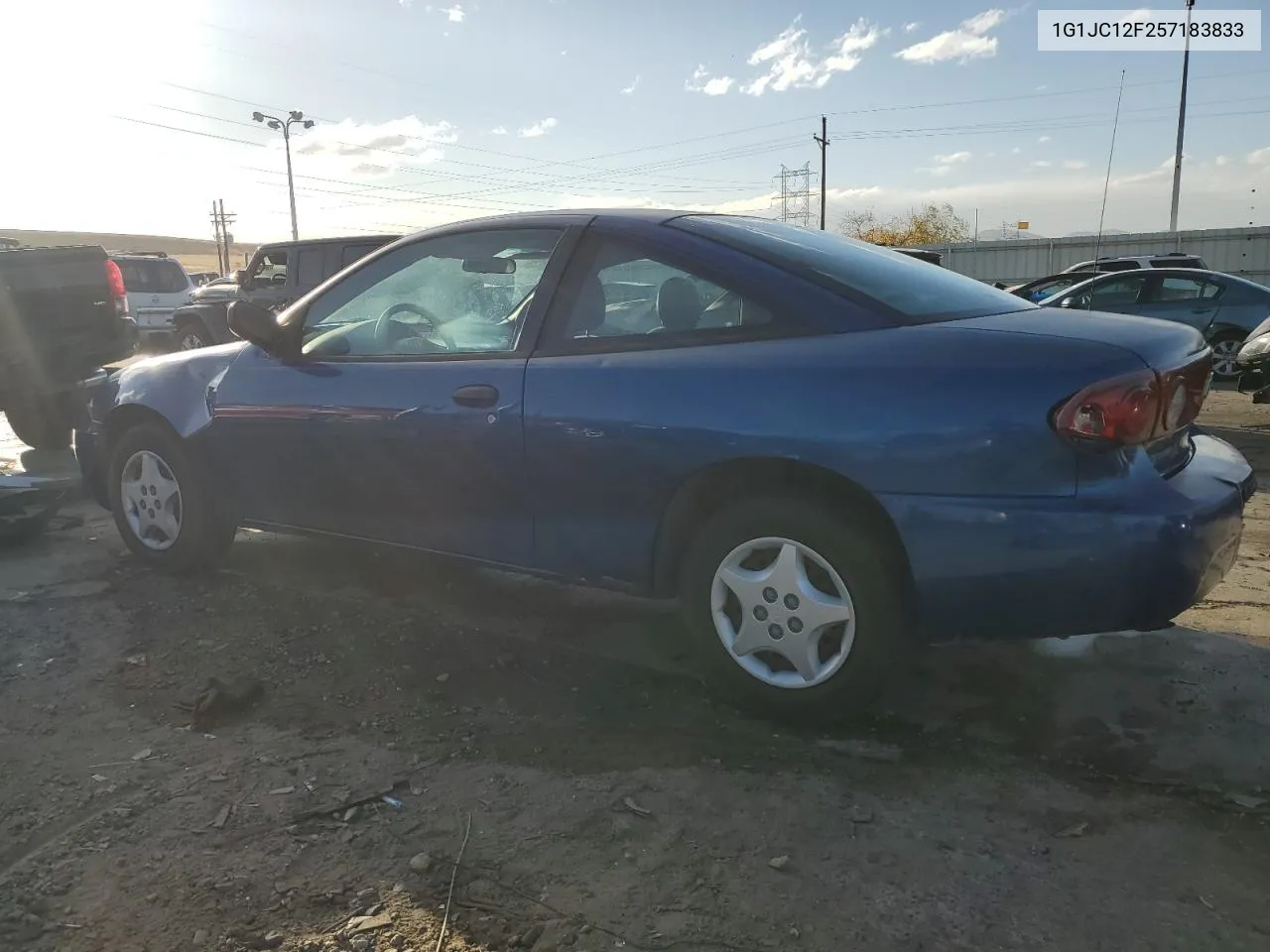 2005 Chevrolet Cavalier VIN: 1G1JC12F257183833 Lot: 77967124