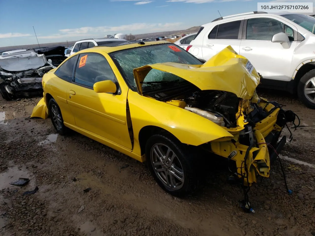 2005 Chevrolet Cavalier Ls Sport VIN: 1G1JH12F757107266 Lot: 78903593