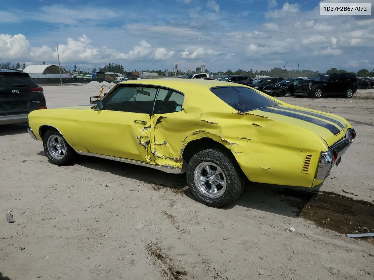 1971 Chevrolet Chevelle VIN: 1D37F2B677072 Lot: 71654774