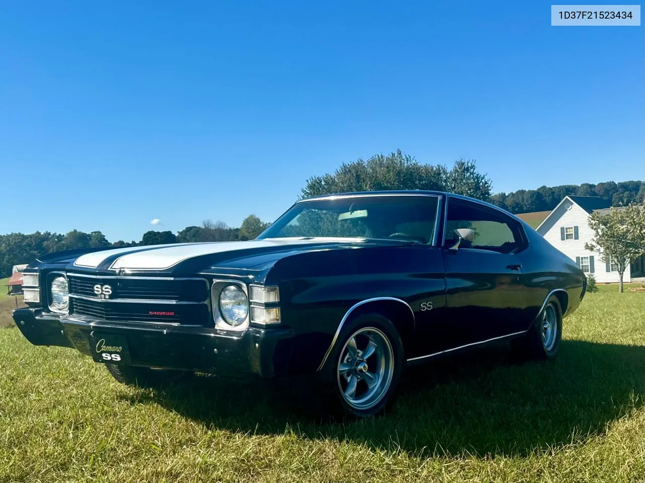 1972 Chevrolet Chevelle VIN: 1D37F21523434 Lot: 77044054