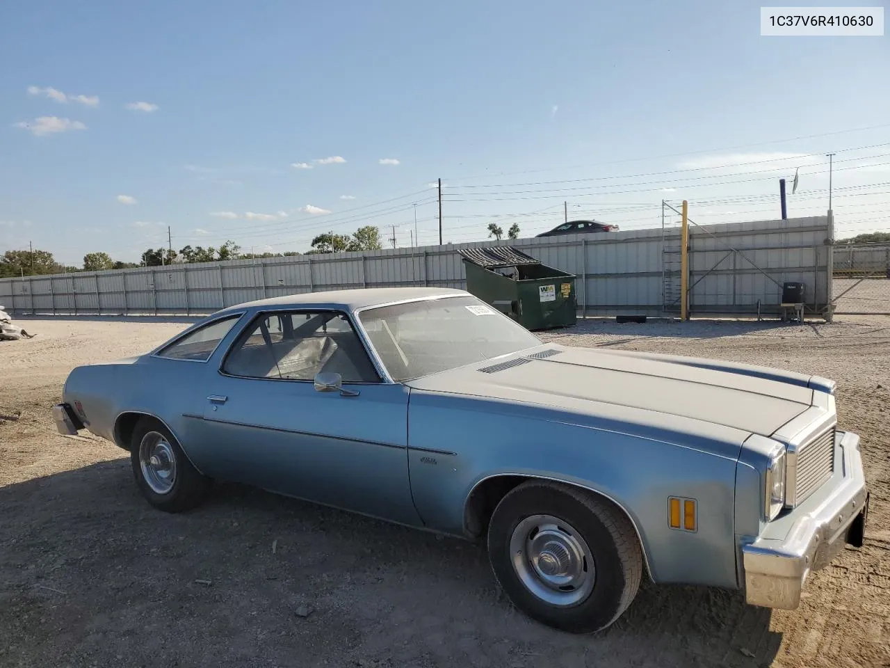 1975 Chevrolet Chevelle VIN: 1C37V6R410630 Lot: 72135604