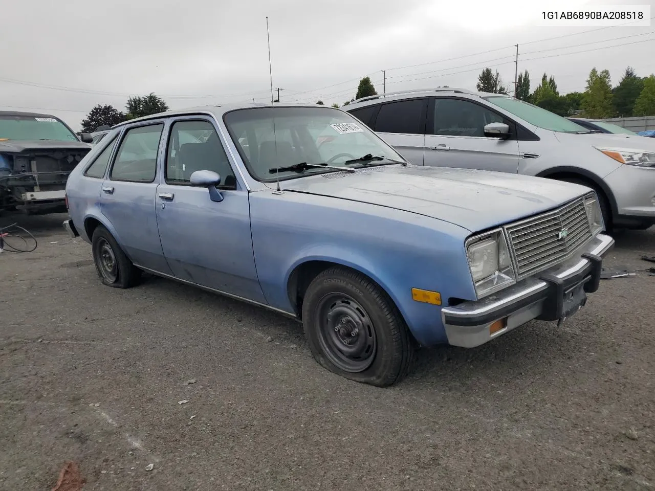 1981 Chevrolet Chevette VIN: 1G1AB6890BA208518 Lot: 72341674