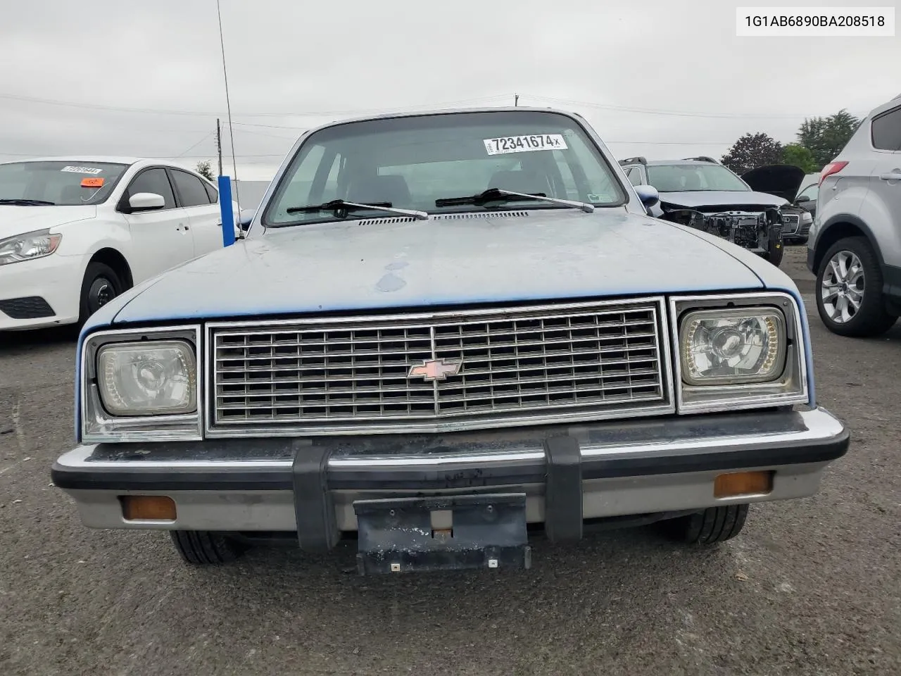 1981 Chevrolet Chevette VIN: 1G1AB6890BA208518 Lot: 72341674