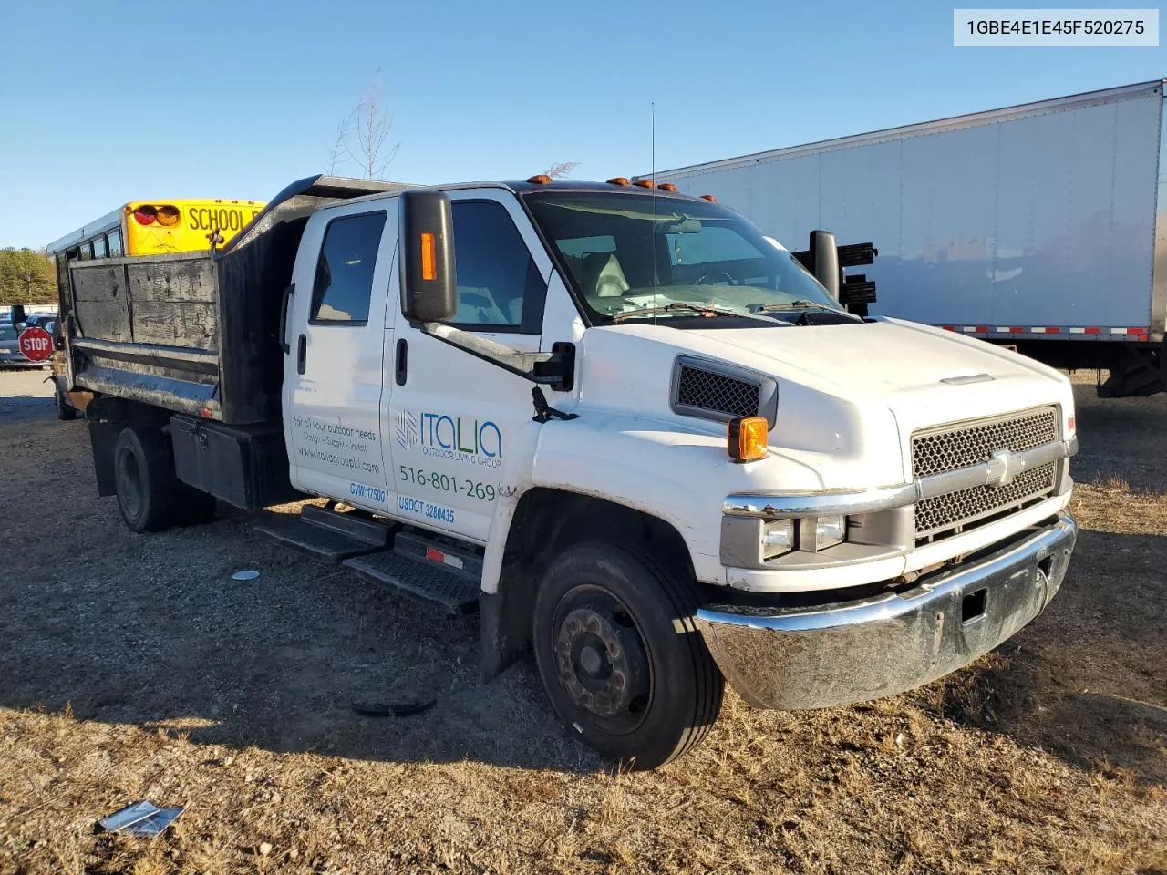 2005 Chevrolet C4500 C4E042 VIN: 1GBE4E1E45F520275 Lot: 78737024