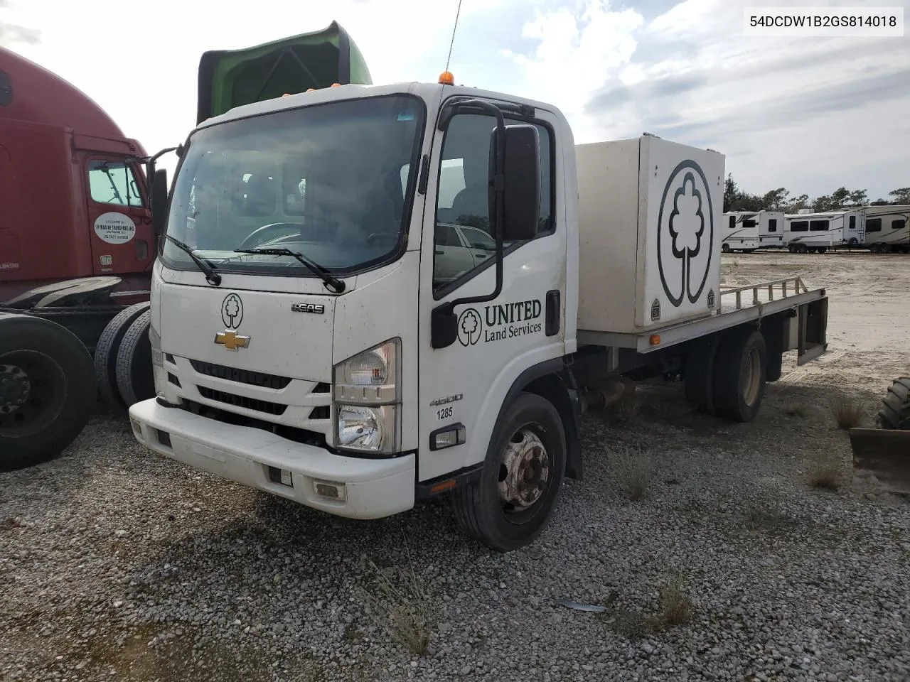 54DCDW1B2GS814018 2016 Chevrolet 4500