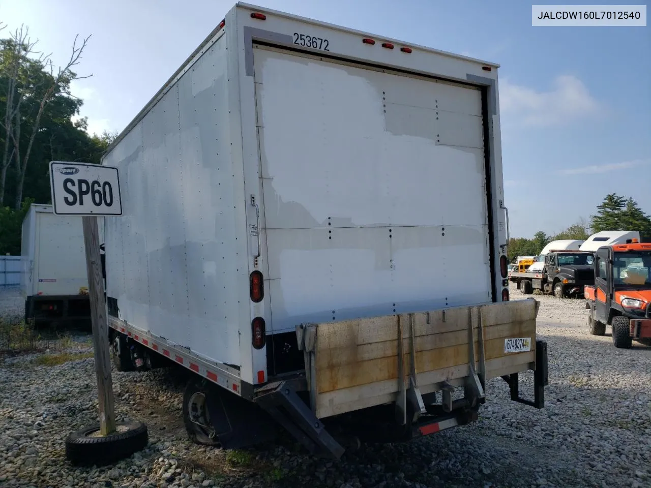 2020 Chevrolet 4500Hd VIN: JALCDW160L7012540 Lot: 67493744