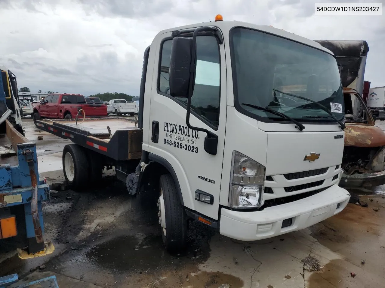 54DCDW1D1NS203427 2022 Chevrolet 4500