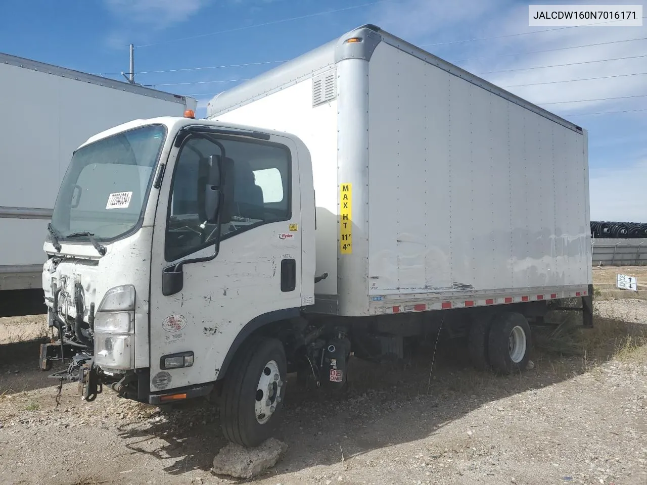 JALCDW160N7016171 2022 Chevrolet 4500Hd