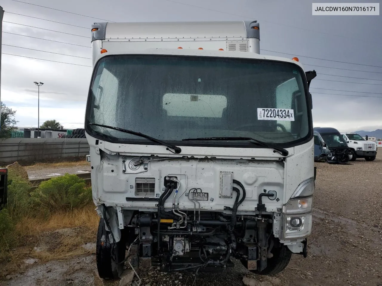 2022 Chevrolet 4500Hd VIN: JALCDW160N7016171 Lot: 72204334