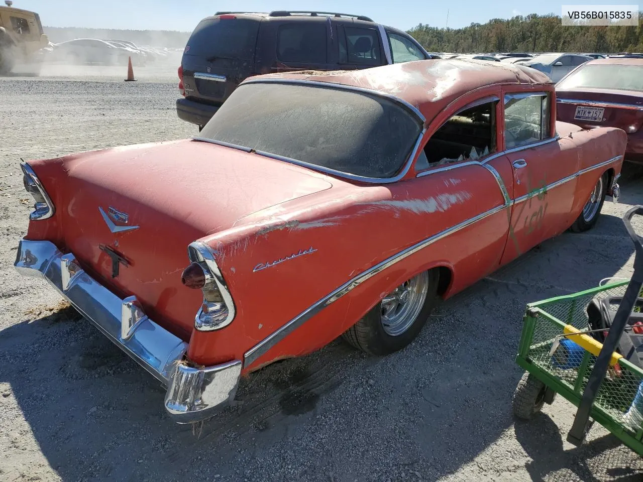 1956 Chevrolet Sedan VIN: VB56B015835 Lot: 74940854