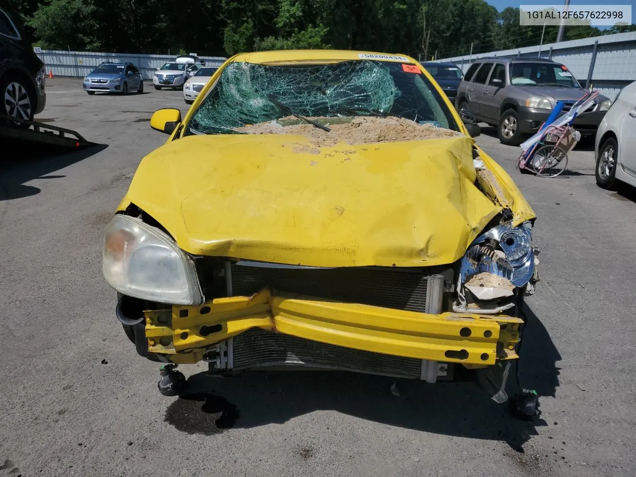 2005 Chevrolet Cobalt Ls VIN: 1G1AL12F657622998 Lot: 58200434