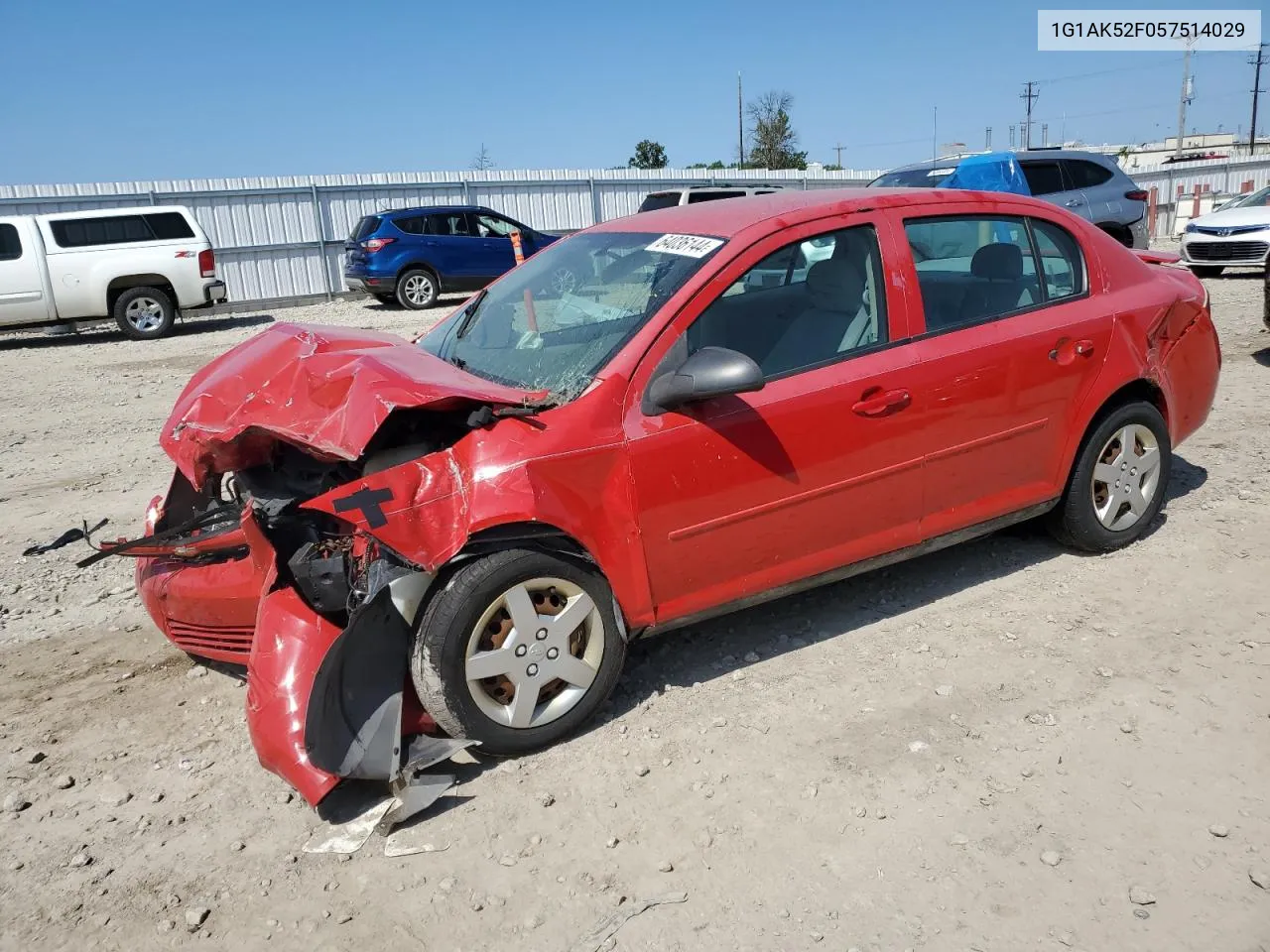 2005 Chevrolet Cobalt VIN: 1G1AK52F057514029 Lot: 64036144