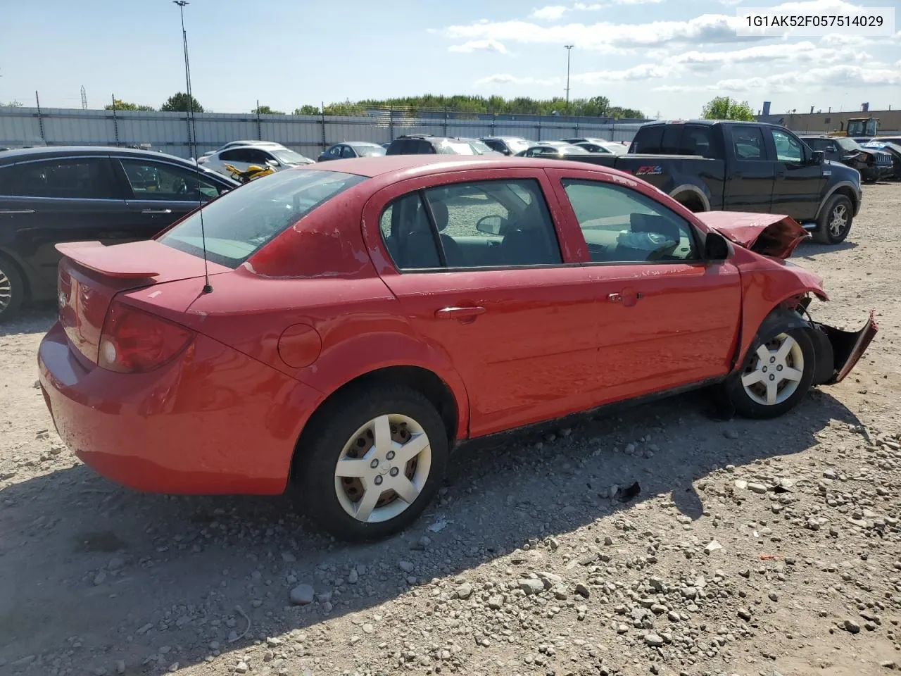 2005 Chevrolet Cobalt VIN: 1G1AK52F057514029 Lot: 64036144