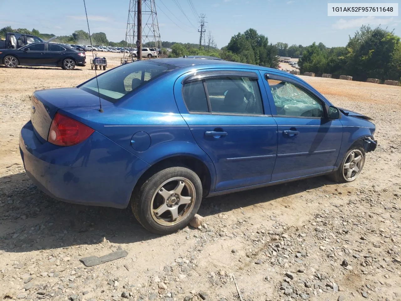 2005 Chevrolet Cobalt VIN: 1G1AK52F957611648 Lot: 68076484