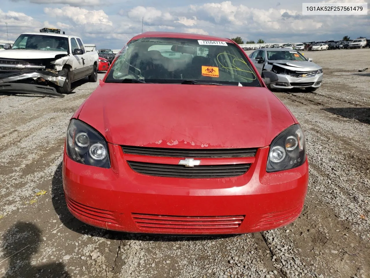 2005 Chevrolet Cobalt VIN: 1G1AK52F257561479 Lot: 72004774