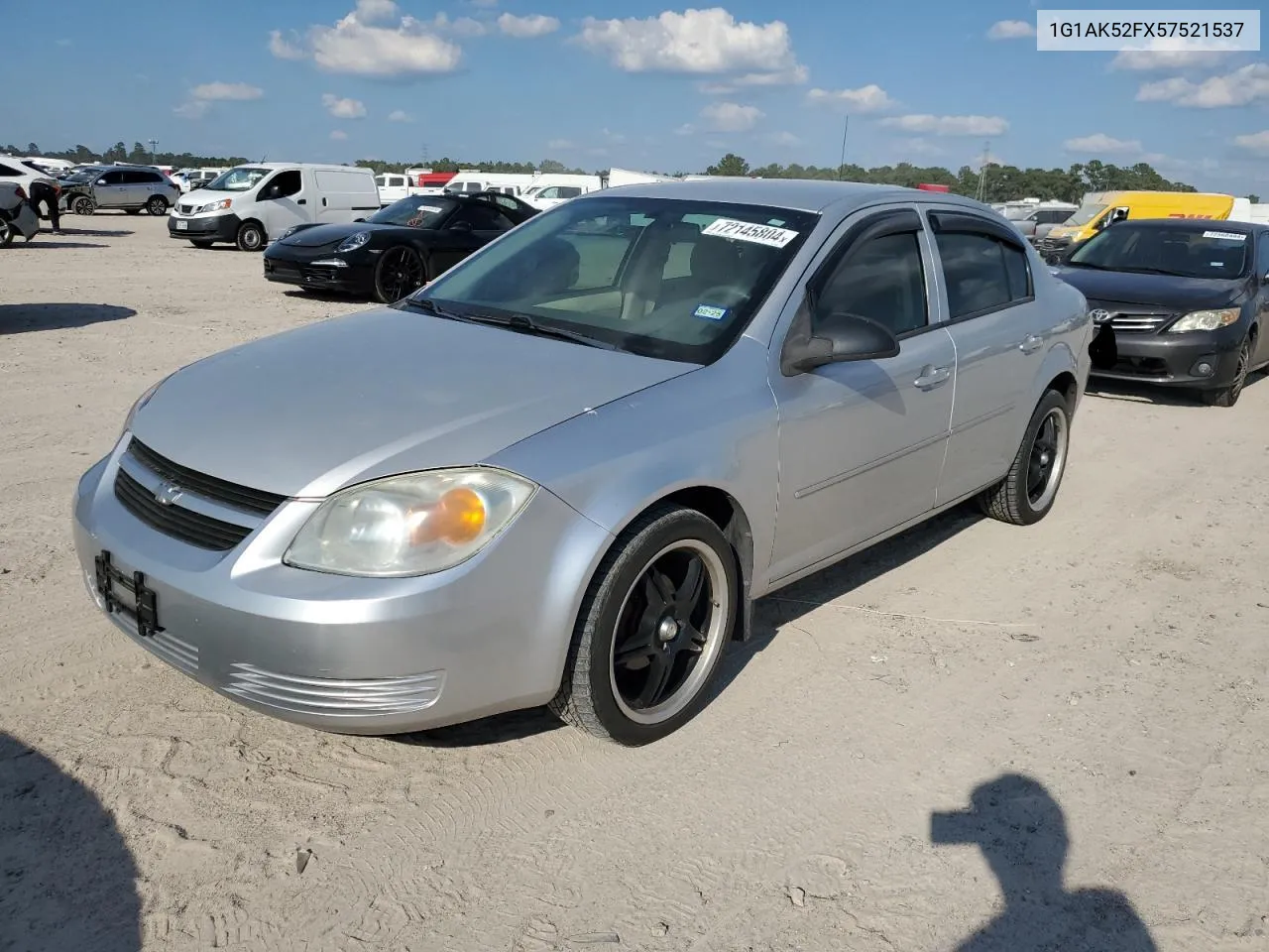 2005 Chevrolet Cobalt VIN: 1G1AK52FX57521537 Lot: 72145804