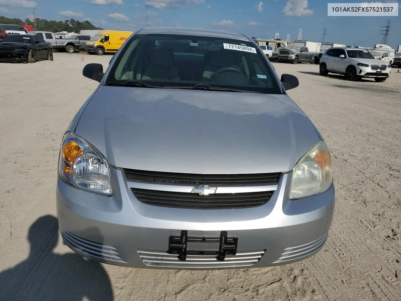 2005 Chevrolet Cobalt VIN: 1G1AK52FX57521537 Lot: 72145804