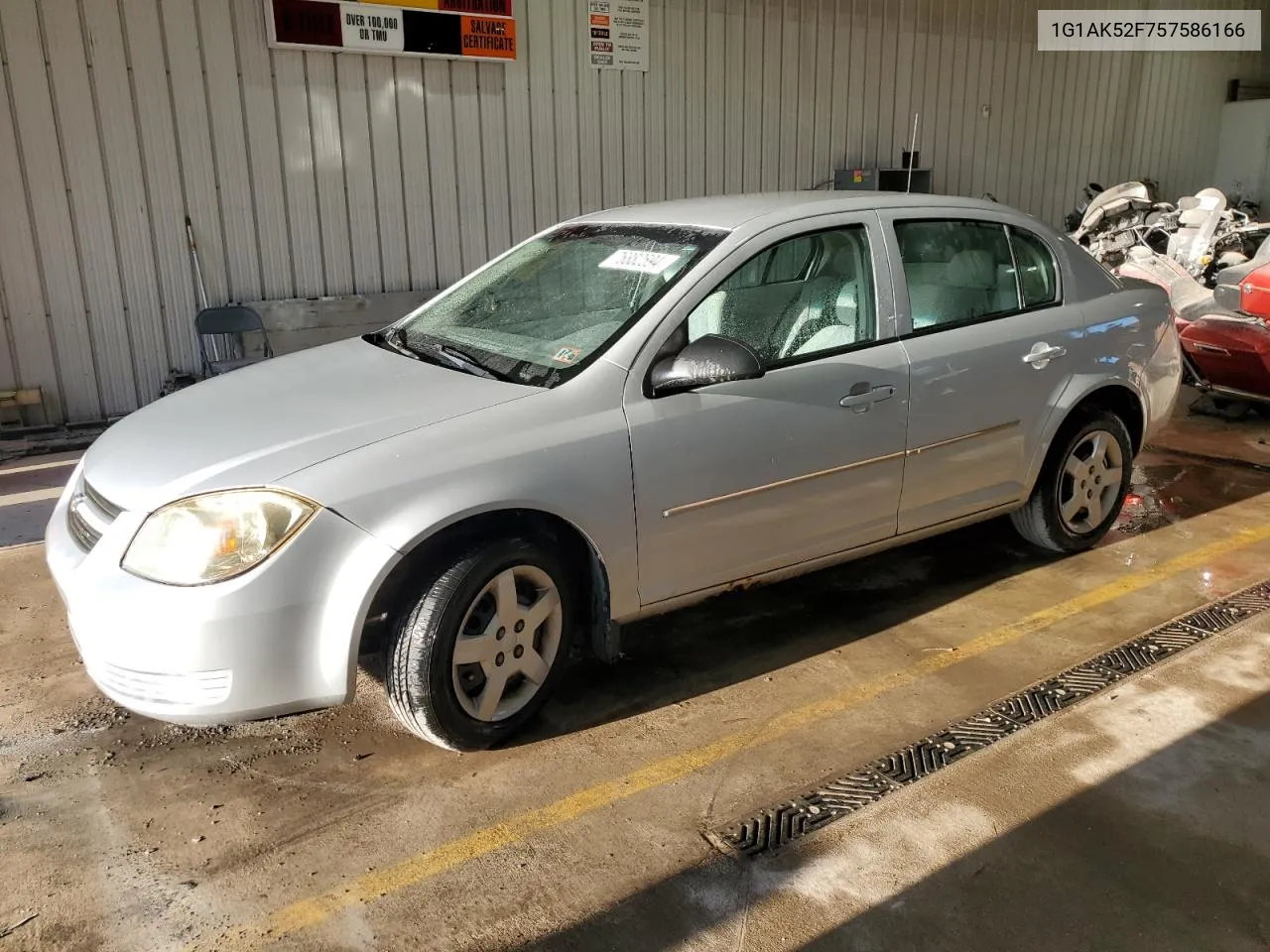 1G1AK52F757586166 2005 Chevrolet Cobalt