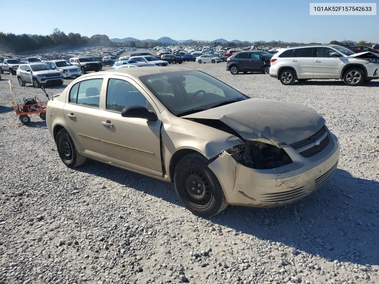 2005 Chevrolet Cobalt VIN: 1G1AK52F157542633 Lot: 77838914