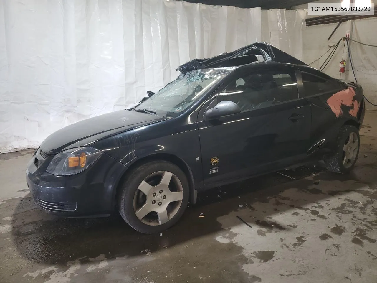 2006 Chevrolet Cobalt Ss VIN: 1G1AM15B567833729 Lot: 58872094