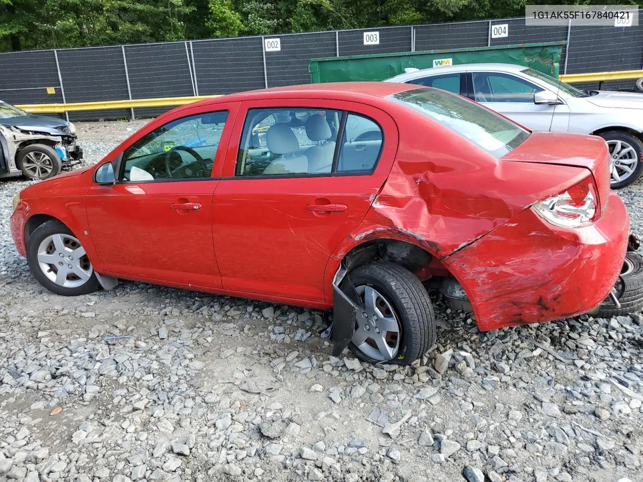 2006 Chevrolet Cobalt Ls VIN: 1G1AK55F167840421 Lot: 60705434