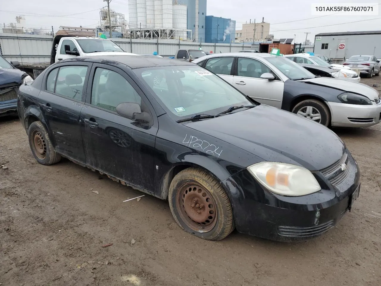 1G1AK55F867607071 2006 Chevrolet Cobalt Ls