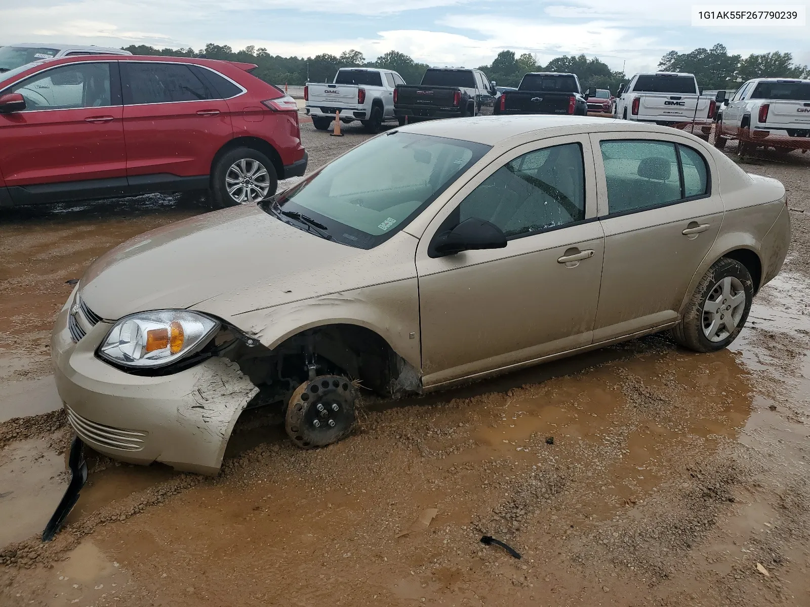 1G1AK55F267790239 2006 Chevrolet Cobalt Ls