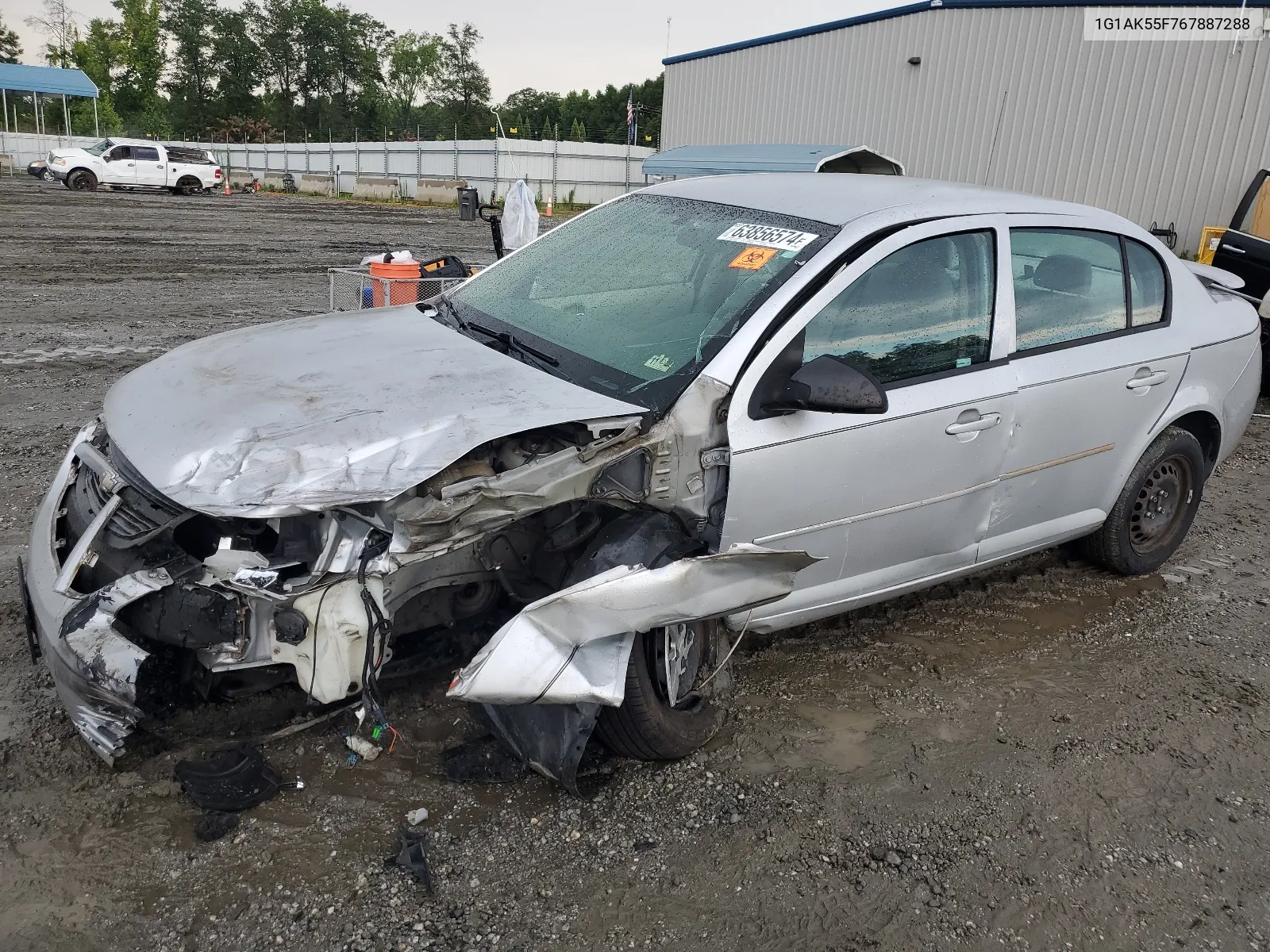 1G1AK55F767887288 2006 Chevrolet Cobalt Ls