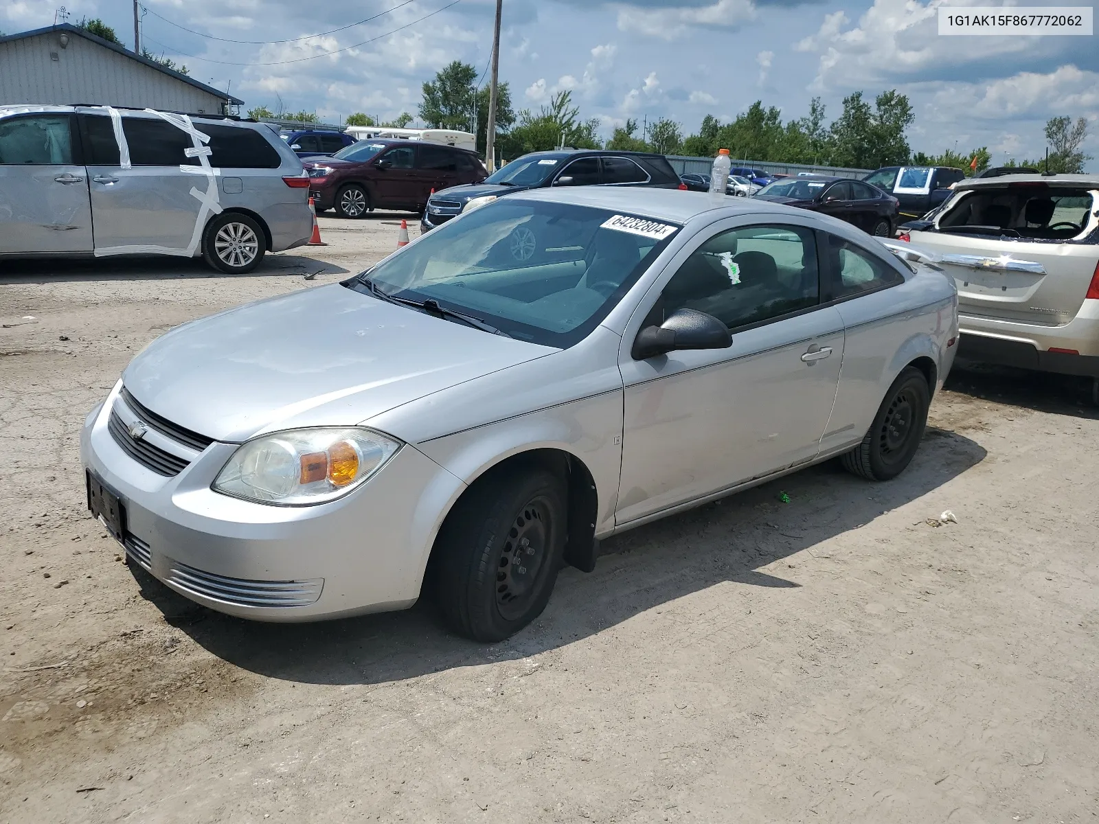 2006 Chevrolet Cobalt Ls VIN: 1G1AK15F867772062 Lot: 64232804