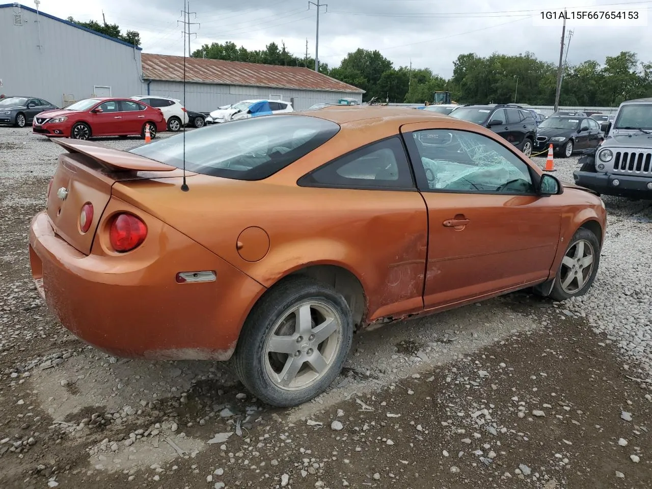 2006 Chevrolet Cobalt Lt VIN: 1G1AL15F667654153 Lot: 65002124