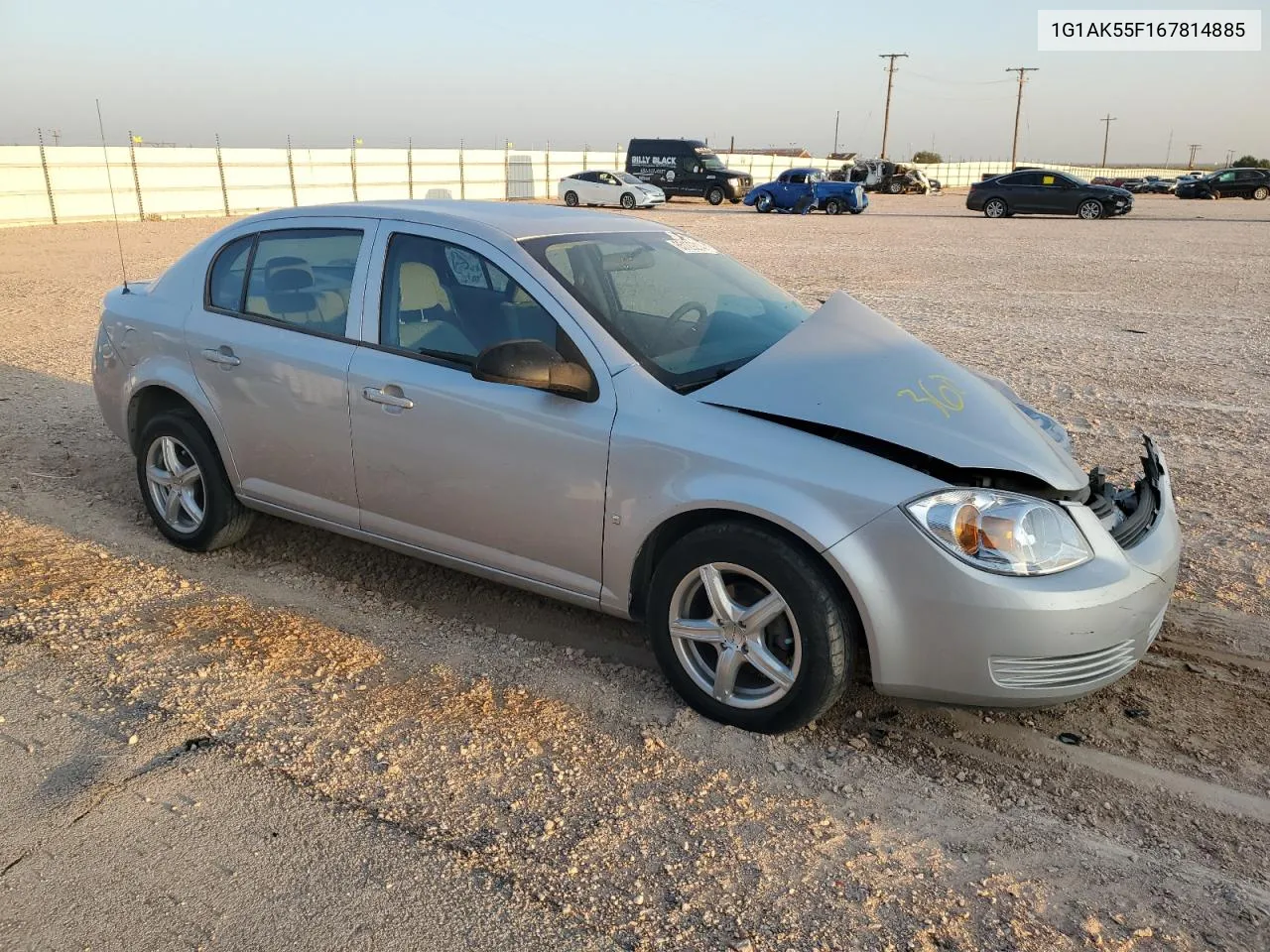 2006 Chevrolet Cobalt Ls VIN: 1G1AK55F167814885 Lot: 65129214