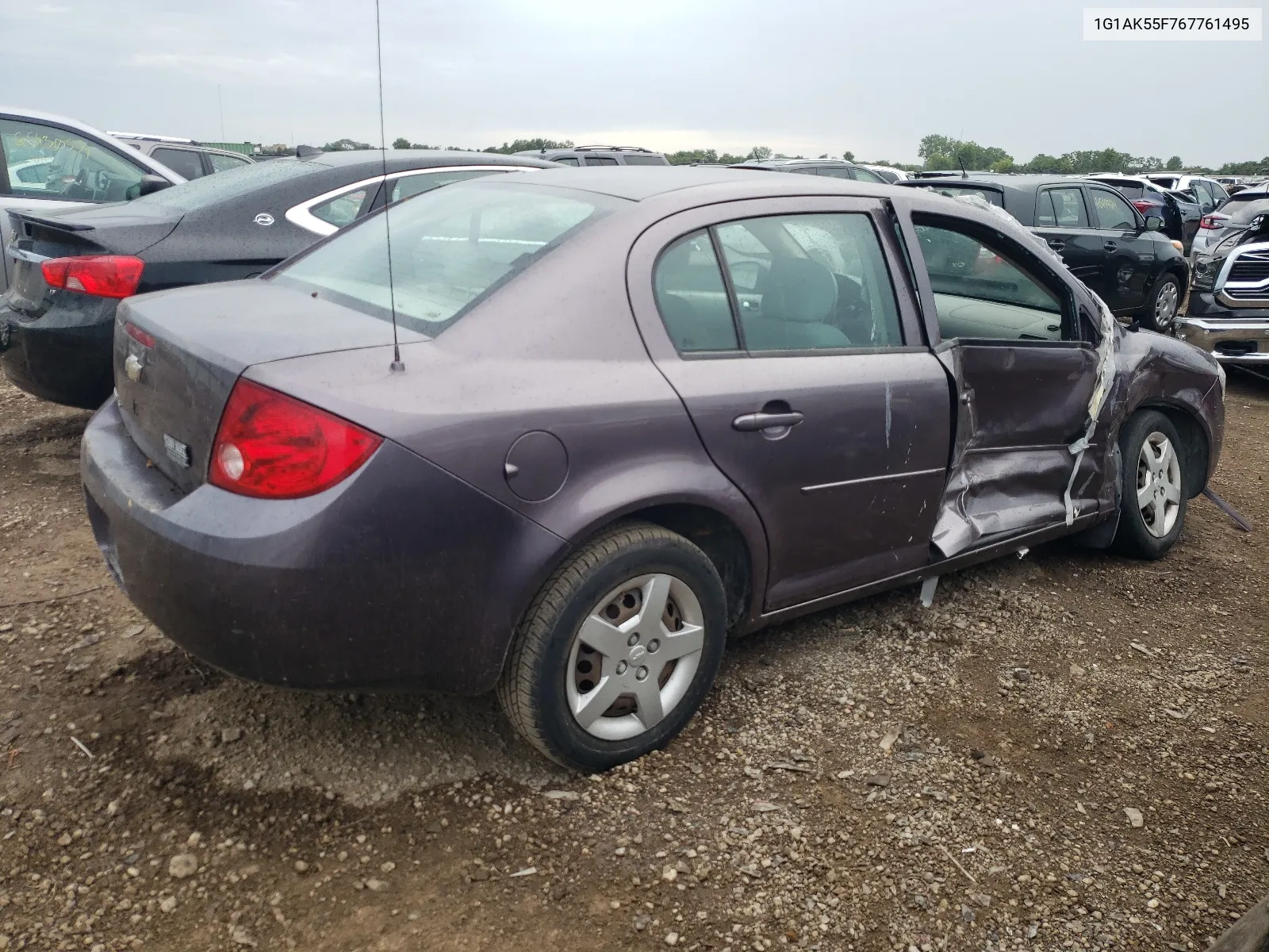 1G1AK55F767761495 2006 Chevrolet Cobalt Ls