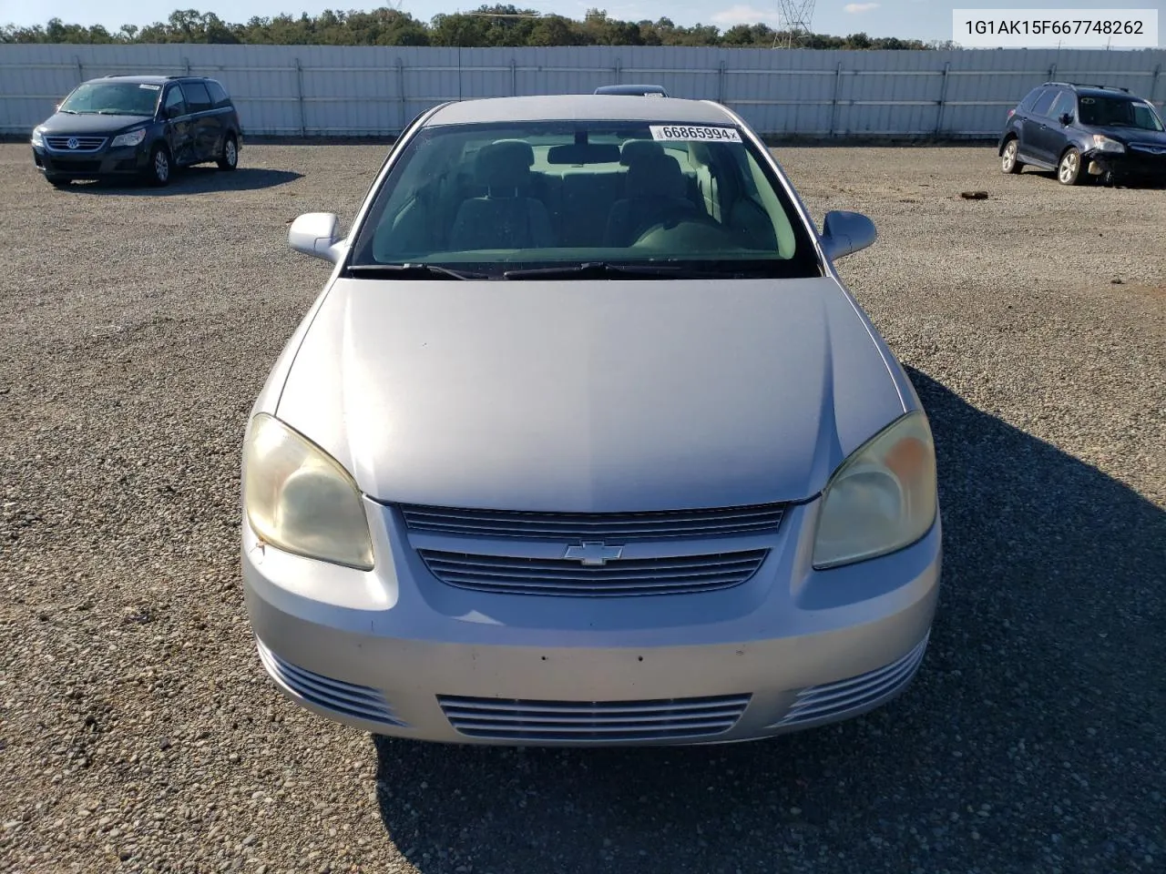 1G1AK15F667748262 2006 Chevrolet Cobalt Ls