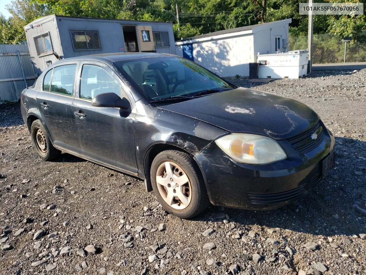 2006 Chevrolet Cobalt Ls VIN: 1G1AK55F067670066 Lot: 69358534