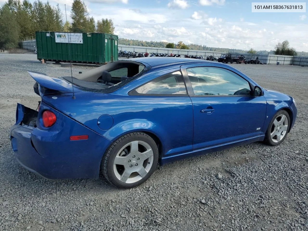 2006 Chevrolet Cobalt Ss VIN: 1G1AM15B367631813 Lot: 70928244