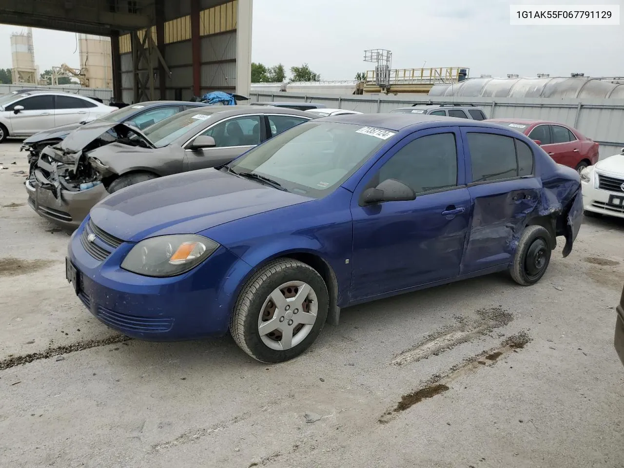 2006 Chevrolet Cobalt Ls VIN: 1G1AK55F067791129 Lot: 71357124