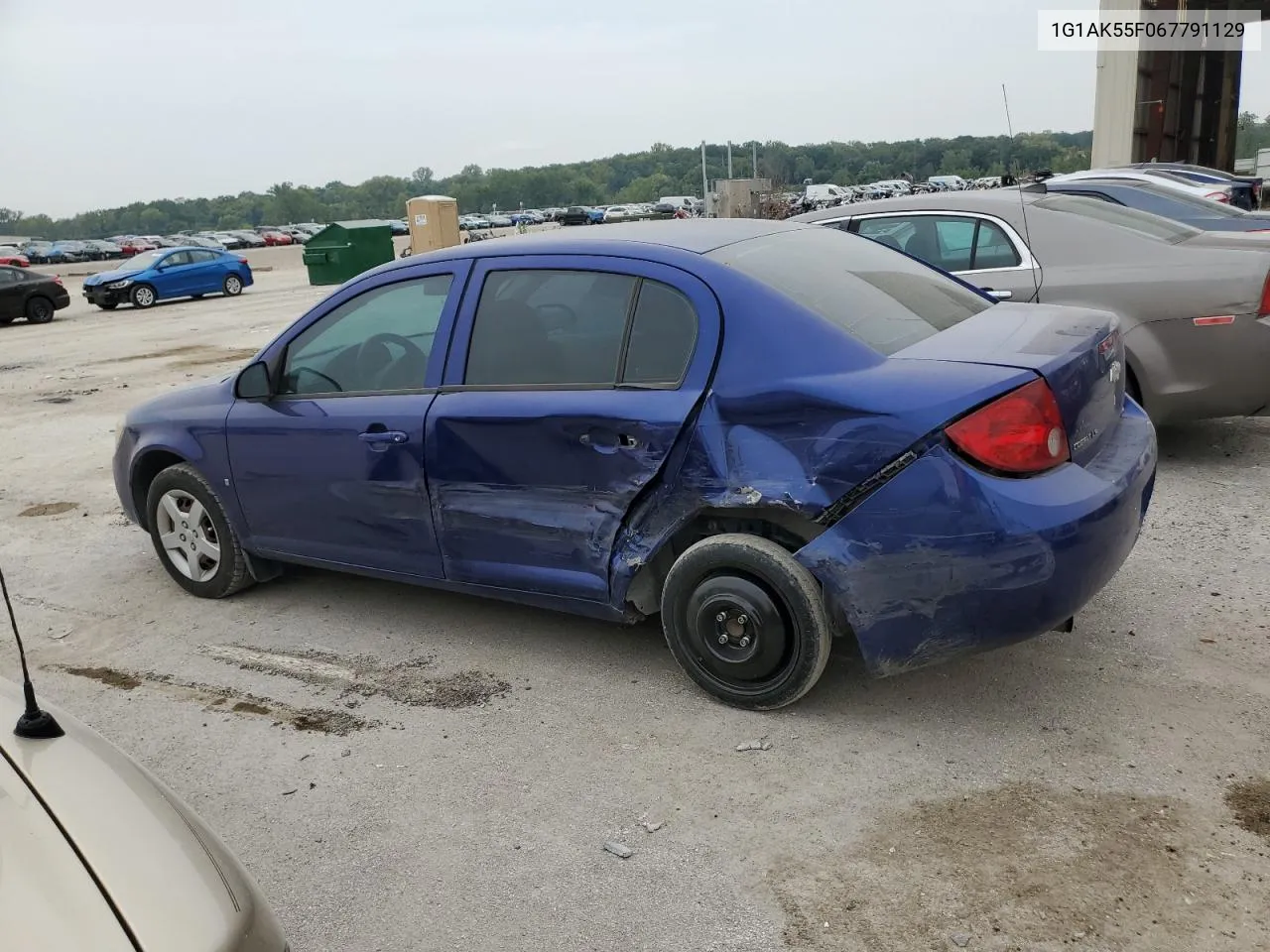 1G1AK55F067791129 2006 Chevrolet Cobalt Ls