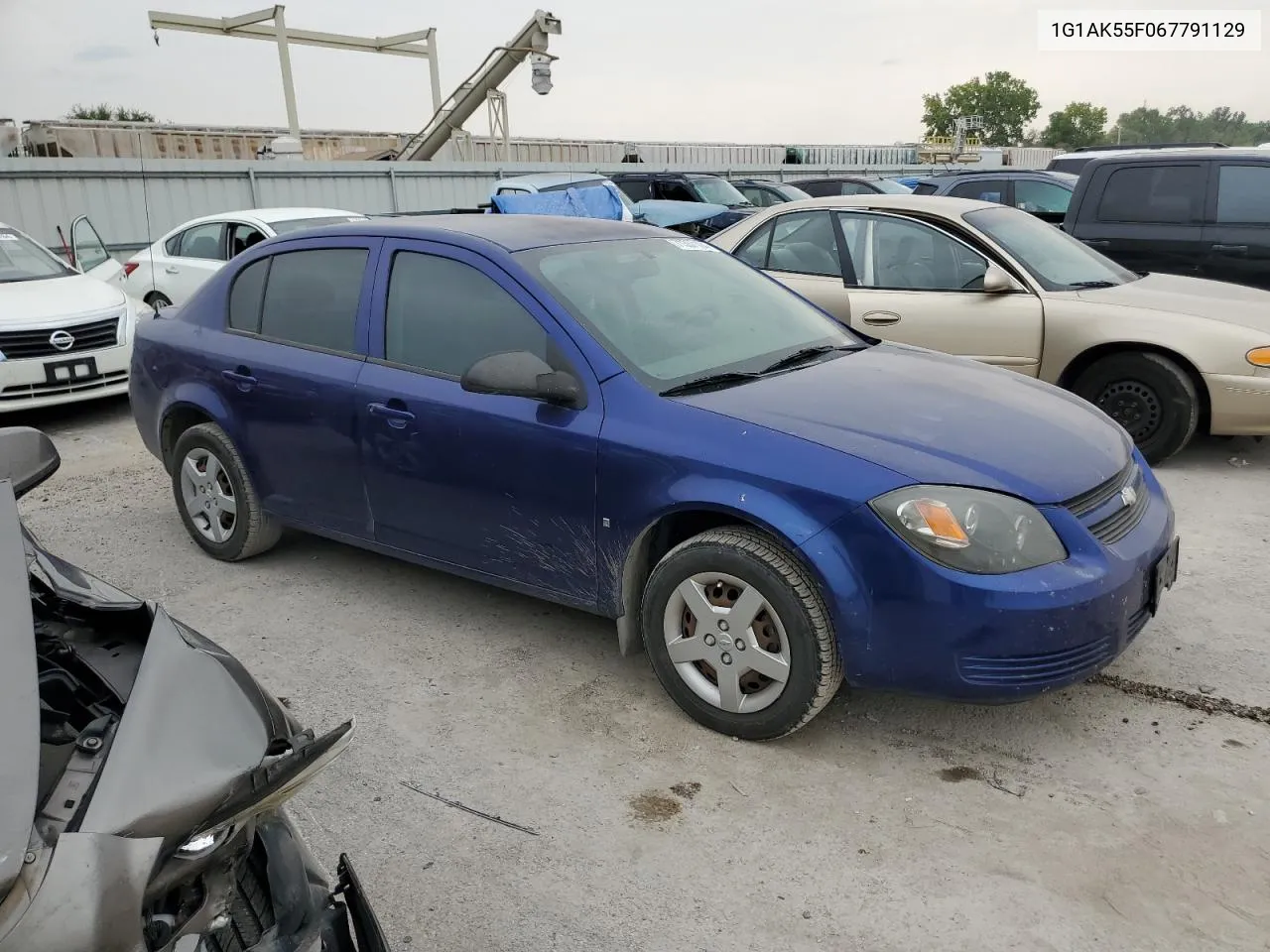 2006 Chevrolet Cobalt Ls VIN: 1G1AK55F067791129 Lot: 71357124