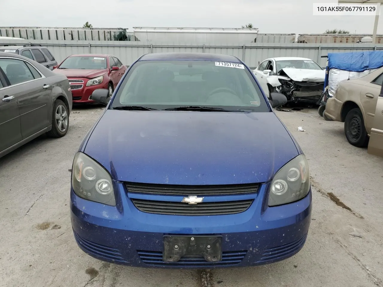 1G1AK55F067791129 2006 Chevrolet Cobalt Ls