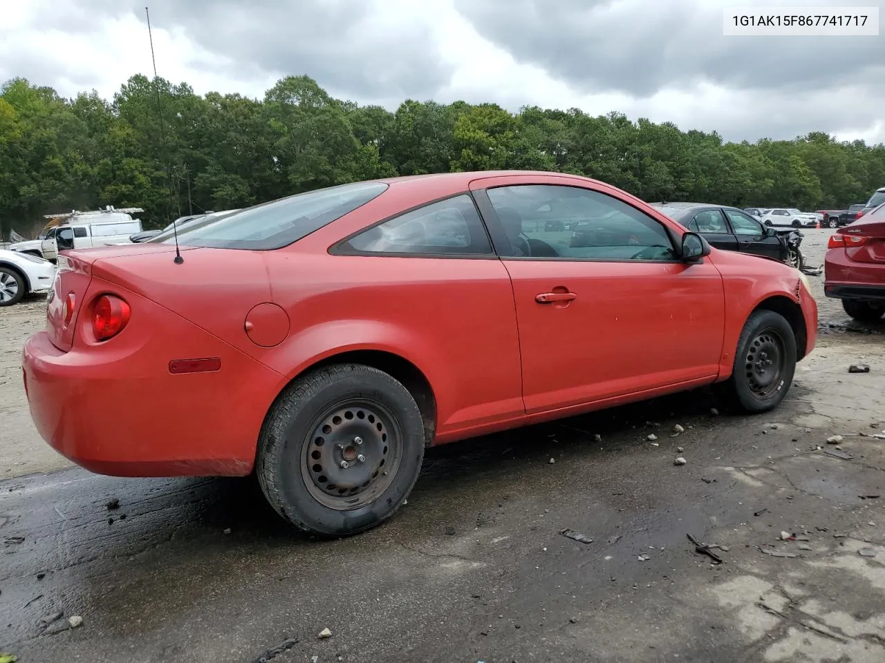 2006 Chevrolet Cobalt Ls VIN: 1G1AK15F867741717 Lot: 71381894