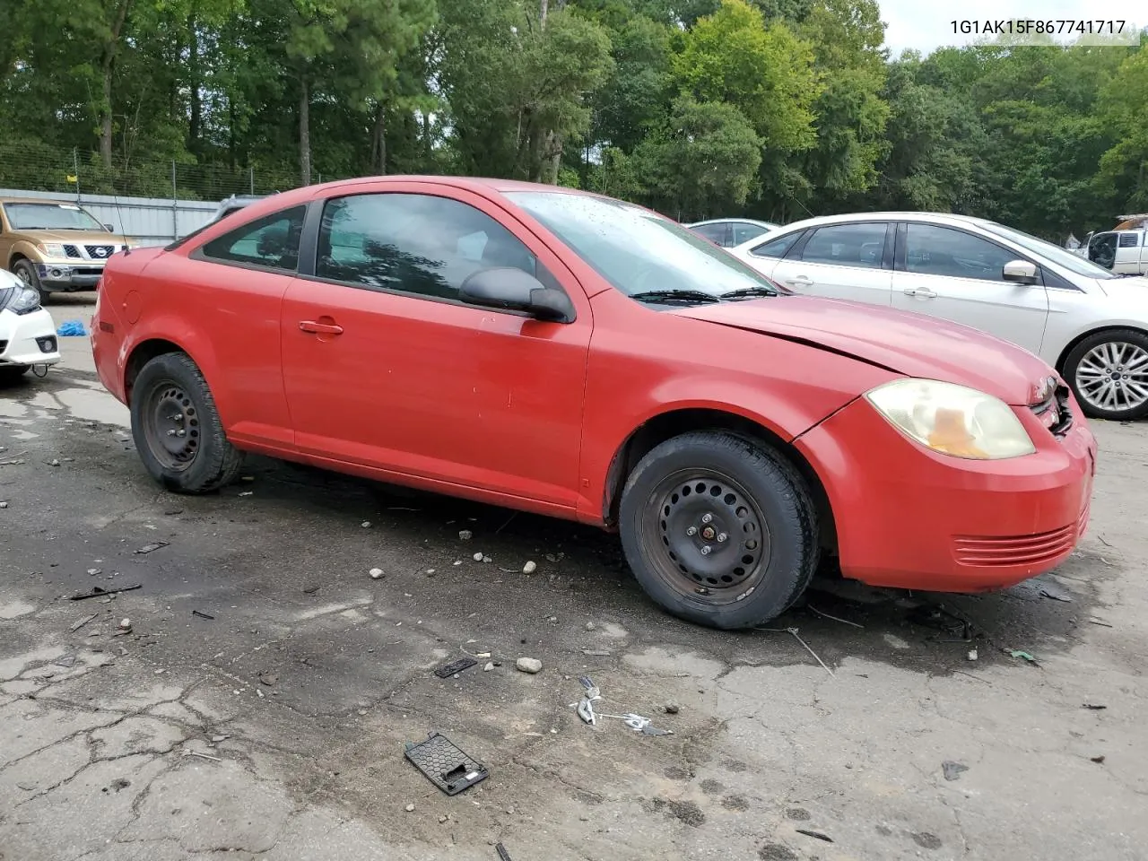 2006 Chevrolet Cobalt Ls VIN: 1G1AK15F867741717 Lot: 71381894